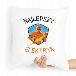 Poduszka Prezent Dla Elektryka Najlepszy Elektryk