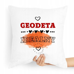 Poduszka Prezent Dla Geodety Geodeta Idealny