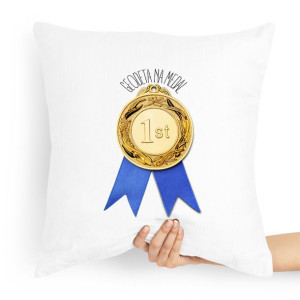 Poduszka Prezent Dla Geodety Geodeta Na Medal #1