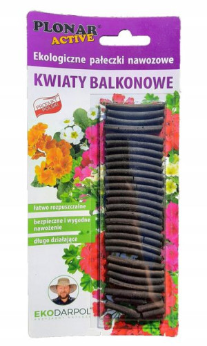 Pałeczki Nawozowe Roś. Balkonowe 30 Szt Ekodarpol