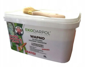 Super Cena Wapno Do Bielenia Drzewek 5 L + Pędzel