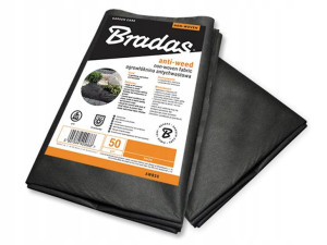 Agrowłóknina Bradas czarna 1,1x10m 50 g/m²