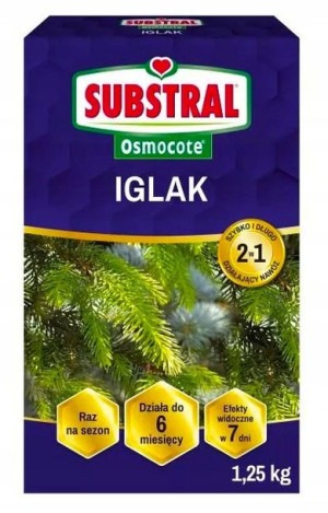 Substral Osmocote 2w1 Iglak 1,25 Kg