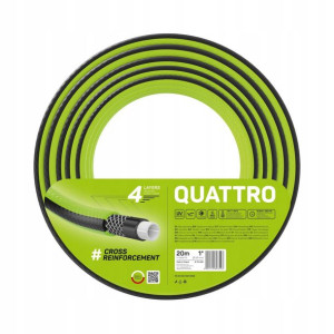 Wąż ogrodowy 1/2" 20m CELLFAST QUATTRO 10-080