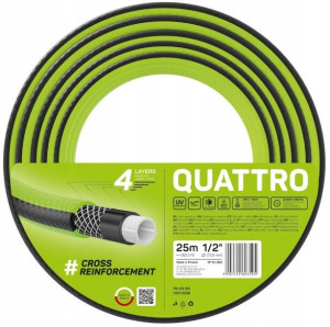 Wąż Ogrodowy QUATTRO 1/2'' 25 mb CELLFAST 10-065