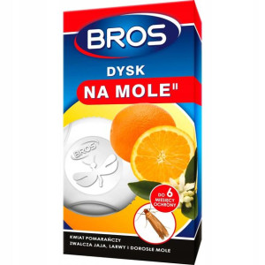 Dysk przeciwko molom Bros pomarańczowy