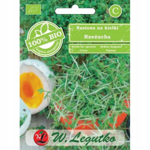 Nasiona Na Kiełki Bio Rzeżucha 30 G Legutko