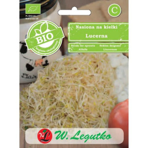 Nasiona Na Kiełki Bio Lucerna 20 G Legutko