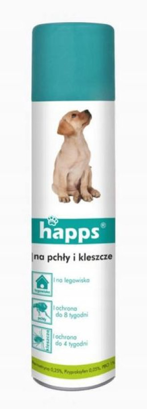 Happs Aerozol na pchły i kleszcze 250ml