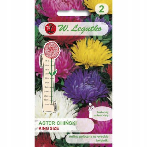 Aster chiński King Size mieszanka do 100 cm 0,5 g