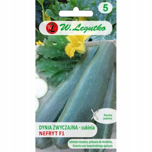 Dynia zwyczajna - cukinia - Nefryt F1 nasiona 3 g
