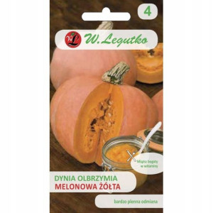 Dynia olbrzymia melonowa żółta Legutko 3 g