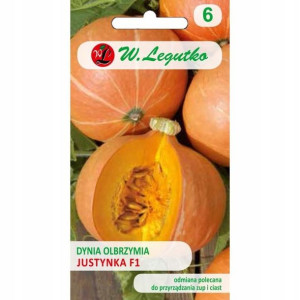 Dynia olbrzymia Justynka F1 4 g -Legutko