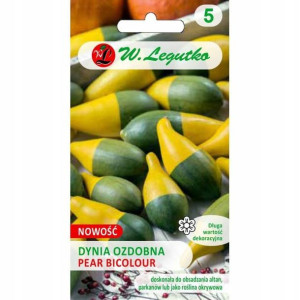 Dynia ozdobna Pear Bicolour 1 g