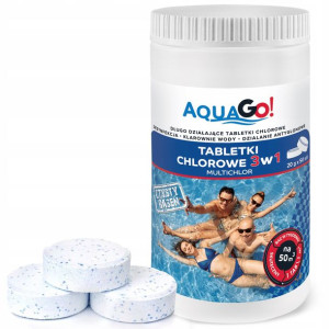 Chlor w tabletkach AquaGo! 1 kg