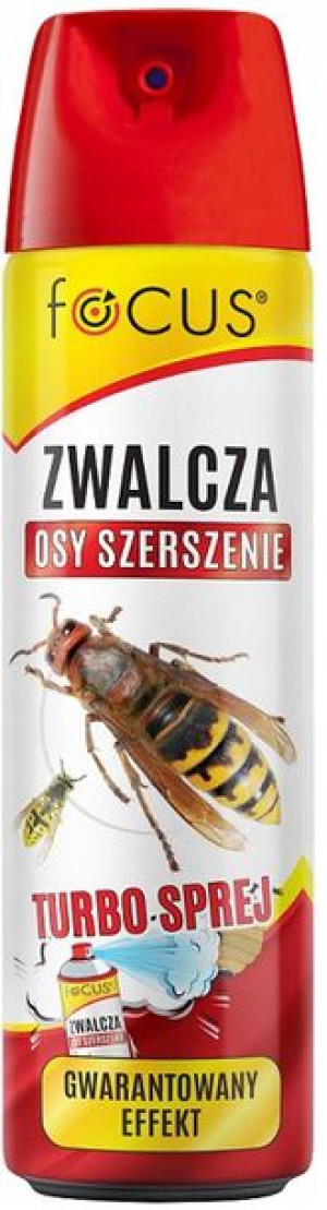 Focus Turbo Sprej- Zwalcza Osy, Szerszenie 300 Ml