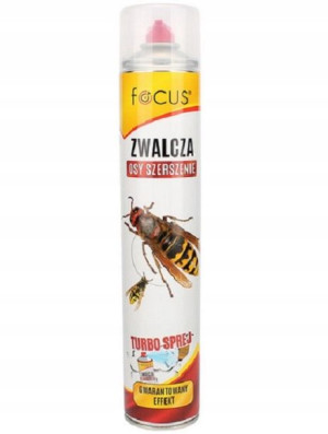Focus Turbo Sprej- Zwalcza Osy, Szerszenie 750 Ml