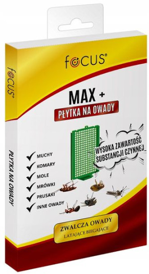 Focus Płytka Zw.owady Latające,biegające 1 Szt.