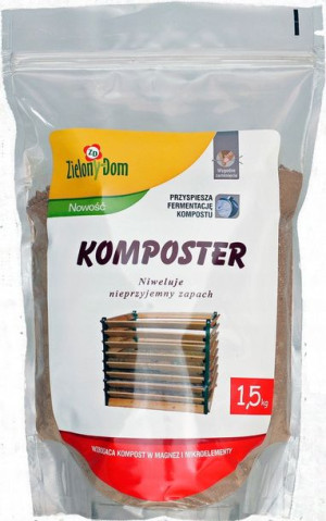 Komposter Zielony Dom1,5 Kg