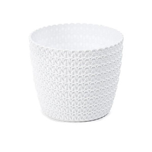 Donica Magnolia 22 Cm Jersey Kolor Biały