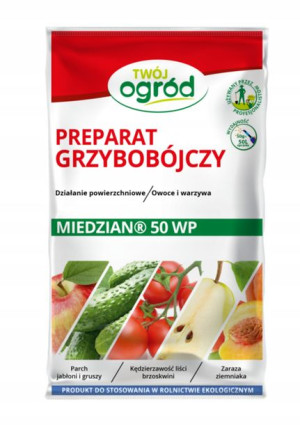 Środek grzybobójczy Miedzian 50 WP 0,05kg