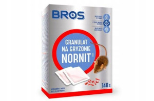 Granulat Na Gryzonie Nornit 140 G Bros