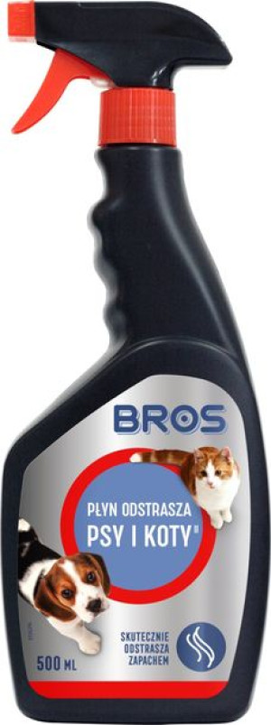 Płyn Bros przeciwko kotom, psom 500ML