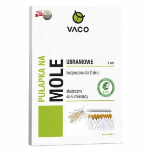 Eco Pułapka Na Mole Ubraniowe 1 Szt Vaco