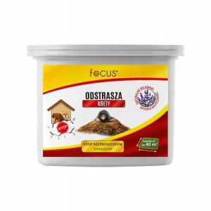 SUPER CENA! Odstraszacz Focus przeciwko kretom