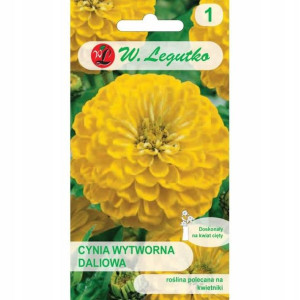 Cynia wytworna daliowa Canary Bird - żółta 1 g