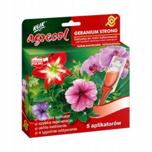 Odżywka do roślin balkonowych Geranium Strong 5x30