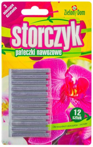 Pałeczki nawozowe do storczyków 12szt Zielony dom