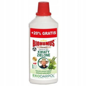 Biohumus kwiaty zielone 1l +20% gratis Ekodarpol