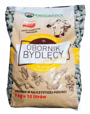 Obornik Bydlęcy Granulowany 10 L Ekodarpol