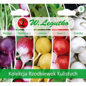 Kolekcja Rzodkiewek Kulistych Legutko 5*1 G