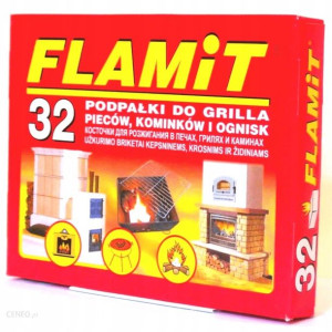 Flamit Podpałka 32 Kostki Biała