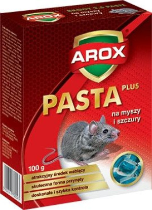 Arox Pasta Plus Na Myszy I Szczury 100 G