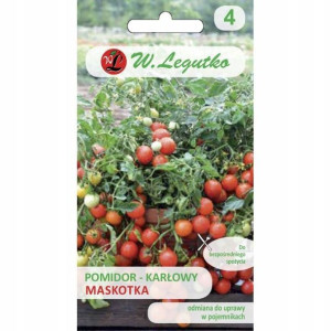 Pomidor Karłowy Maskotka Legutko 0,5 G