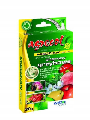 Miedzian 50 Wp 20 G Agrecol