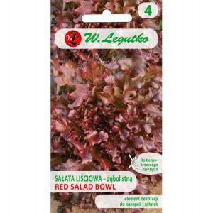 Sałata Liściowa Dębolistna Red Salad Bowl 1g