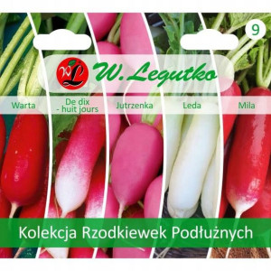 Kolekcja Rzodkiewek Podłużnych Legutko 5*1g