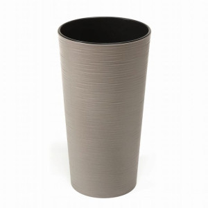 Donica Lilia Dłuto Eco Wood Kolor Szary