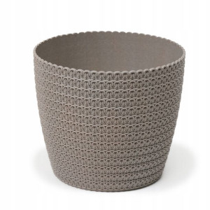 Donica Magnolia 11 Cm Jersey Eco Wood Kolor Szary