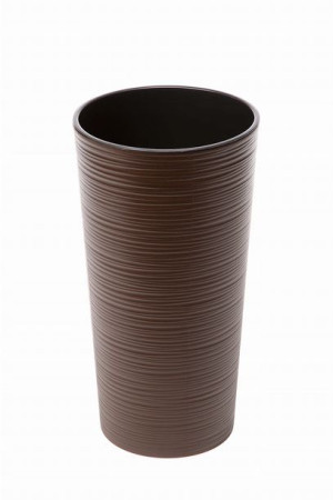 Donica Lilia Średnica 25 Cm Dłuto Kolor Mokka