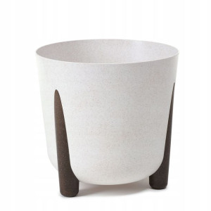 Donica Frida Średnica 26 Cm Eco Wood Biały