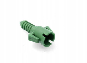 Uchwyty x12 zakończenia do tyczek plastikowe 11 mm