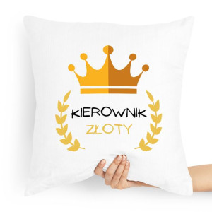 Poduszka Prezent Dla Kierownika Kierownik Złoty