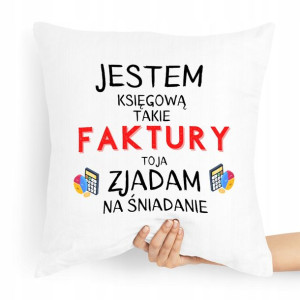 Poduszka Prezent Dla Księgowego Księgowej
