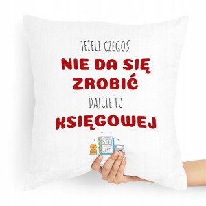 Poduszka Prezent Dla Księgowego Księgowej