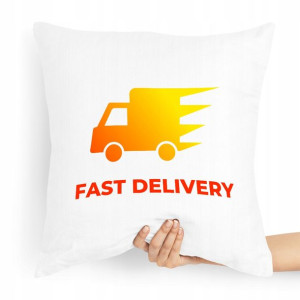Poduszka Prezent Dla Kuriera Fast Delivery
